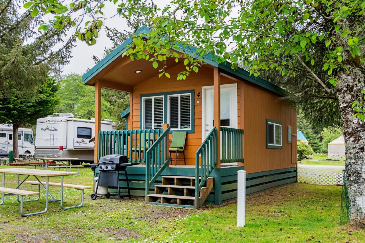 Long Beach Camping Resort Studio Cabin 5 Oceanview Eksteriør bilde