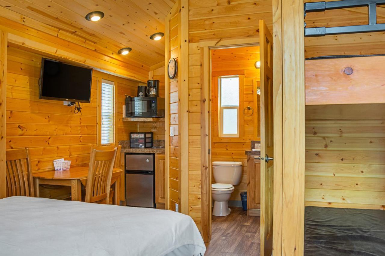 Long Beach Camping Resort Studio Cabin 5 Oceanview Eksteriør bilde